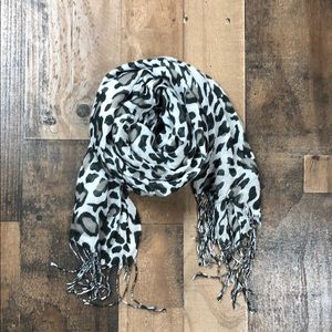 Dalmatian Print Lightweight Scarf